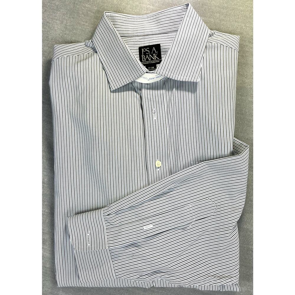 4 pc Jos A Bank Men's Dress Shirt Lot 17 35 Executive Business Closet - Picture 5 of 13